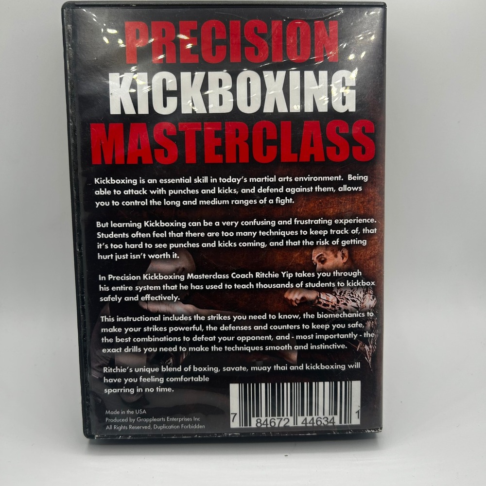 Precision Kickboxing Masterclass DVD Set Ritchie Yip Stephan Kesting 6-Disc MMA - Picture 2 of 6